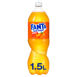 Fanta Orange ZERO tray 6x1,5 ltr