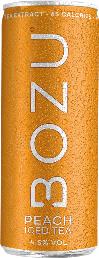 BOZU Hard Iced Tea Mango blik tray 12x25 cl