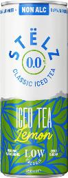 Stelz Hard Iced Tea Lemon 0,0% tray 12x25 cl